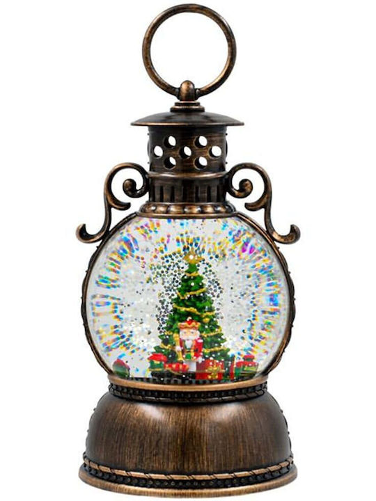 Fylliana Christmas Gold Lantern 20x11cm