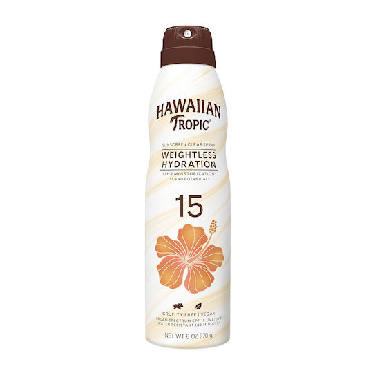 Hawaiian Tropic Sonnenschutz SPF15 als Spray 170gr