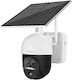 Powertech PT-1497 IP Surveillance Camera 4G Full HD+ 3MP Waterproof Battery Powered with Two-Way Communication and Lens 3.6mm