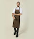 Oliver Harvey Apron Full Body Brown