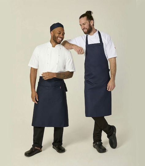 Oliver Harvey Apron Full Body Navy Blue