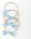 Afitechno Christening Charm Bracelet Blue 150pcs