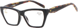 Sales Pharma 7234 Ochelari De Citit Pentru Femei +2.50 În Culoare Neagră