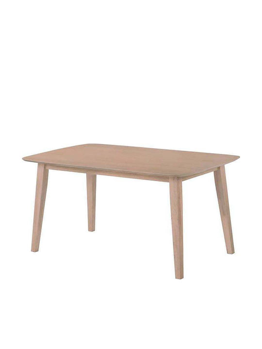 Dom Дървена Маса За Трапезария Дъб 80x120x74см Е803,5