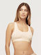 Women's Bra without Padding Beige