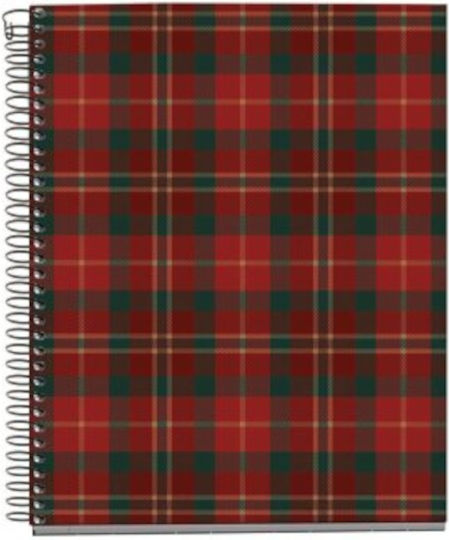 Miquelrius Ruled Spiral Notebook 100 Sheets 14.8x21cm 70gsm Highland Days Lennox