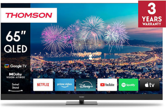 Thomson Смарт Телевизор 65" 4K UHD QLED 65QG6C14 HDR (2021)