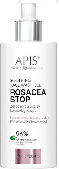 Apis Natural Cosmetics Rosacea Stop Gel Reinigung Gesicht 300ml