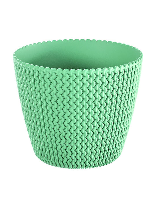 Vază Decorativă Din Plastic Verde Vază Pentru Plante 22x18cm Il975917 Vază Decorativă Din Plastic Verde Vază Pentru Plante 22x18cm Il975917