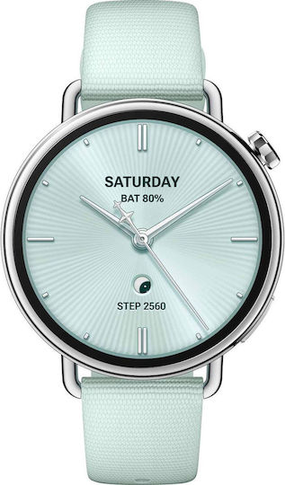Xiaomi Watch S4 Aluminium 41mm Waterproof with Heart Rate Monitor (Mint Green)