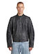 Lederjacke Jacke Grey