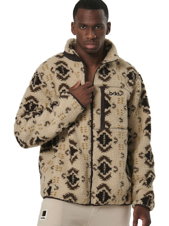Body Action Jacket Ecru Brown