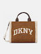 Fur Women's Tote Bag Suede Walnut