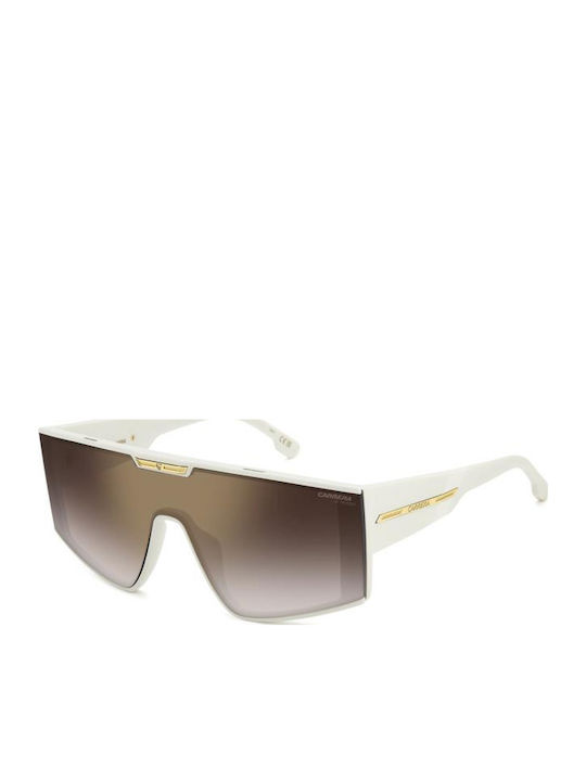 Carrera Victory C Ochelari De Soare Pentru Bărbați Cu Ramă Din Plastic Albă Și Lentile Gri Degrade