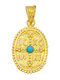 Savvas Design Charm Φυλαχτό από Χρυσό 14Κ