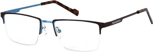 Readers Herren Lesebrille +3.50 in Blau Farbe RD170