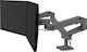 Ergotron LX Pro Dual Βάση Γραφείου για 2 Οθόνες έως 27" με Βραχίονα Γκρι