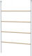 Pawhut Chicken Roost Ladder 4 Seats Weather Resistant 4-6 Chickens Steel Wood