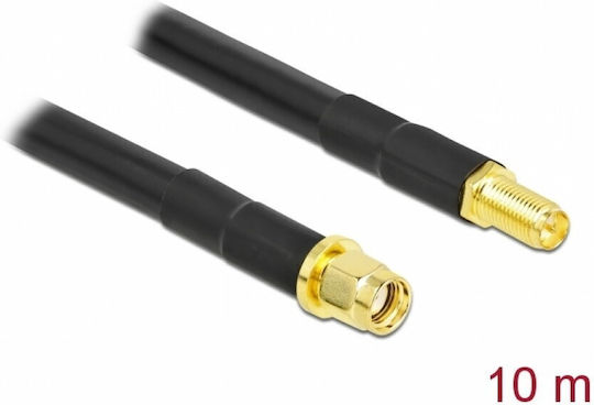 Delock Delock 90446 Extension Cable Rp-sma Connectors Lmr300 Cable Type 50 Ohm Impedance 10 m Cable