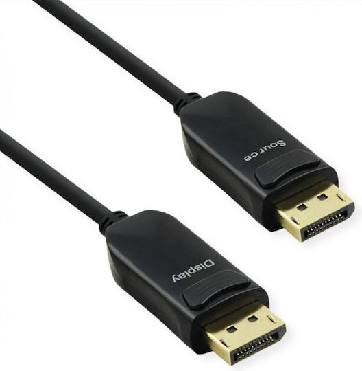 Value Kabel DisplayPort-Stecker - DisplayPort-Stecker 30m Schwarz (14.99.3468)