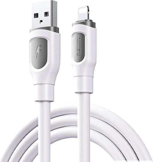 Remax Series Редовна USB-A към Lightning кабел Бял 1м (RC-C113)
