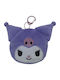 CyP Brands Kids Wallet with Coins Purple