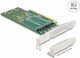 Delock Pci Express To 4 X Nvme M.2 Key M Internal Lpff Bifurcation Delock 90090