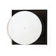 Simply Analog Slipmat Premium Δέρμα Λευκό