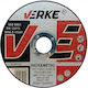 Verke Disc de tăiere Metalic 125mm