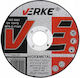 Verke Disc de tăiere Metalic 115mm