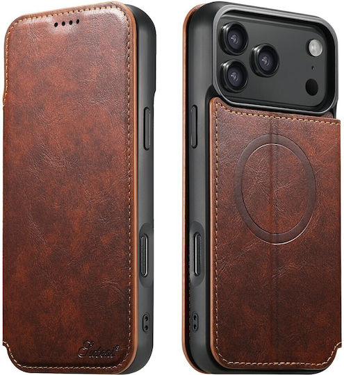 SUTENI Book Brown (iPhone 17 Pro Max)