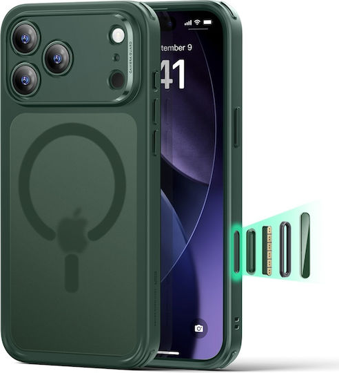 ESR Umschlag Rückseite Silikon Grün (iPhone 17 Pro)