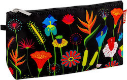 Toiletry Bag Cosmetic Multicolour Flowers Zip Glam Jardin Fleuri Pylones 40505jar Toiletry Bag Cosmetic Multicolour Flowers Zip Glam Jardin Fleuri Pylones 40505jar