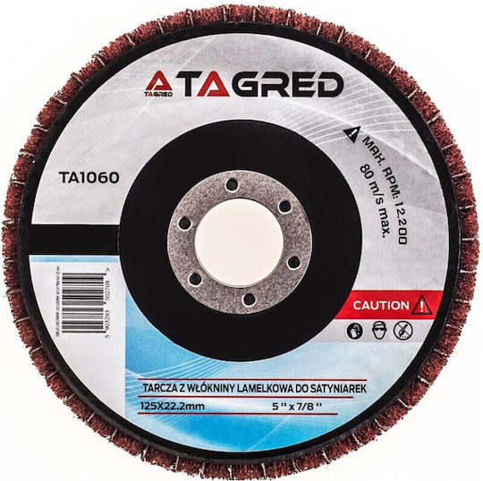 Disc de Șlefuire Metal Tagred Ta1060 125/22.2 Mm 12200 Rpm