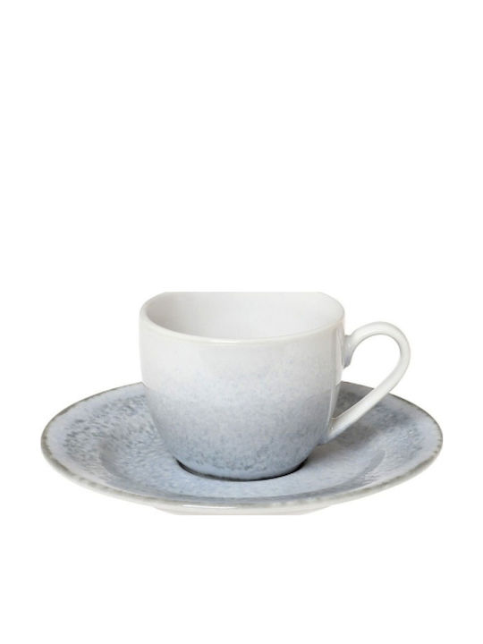 Cryspo Trio Cup Coffee Porcelain White 110ml