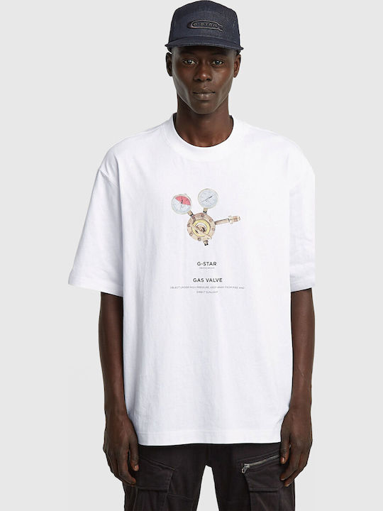 G-Star Raw Archive Print Boxy T-shirt White