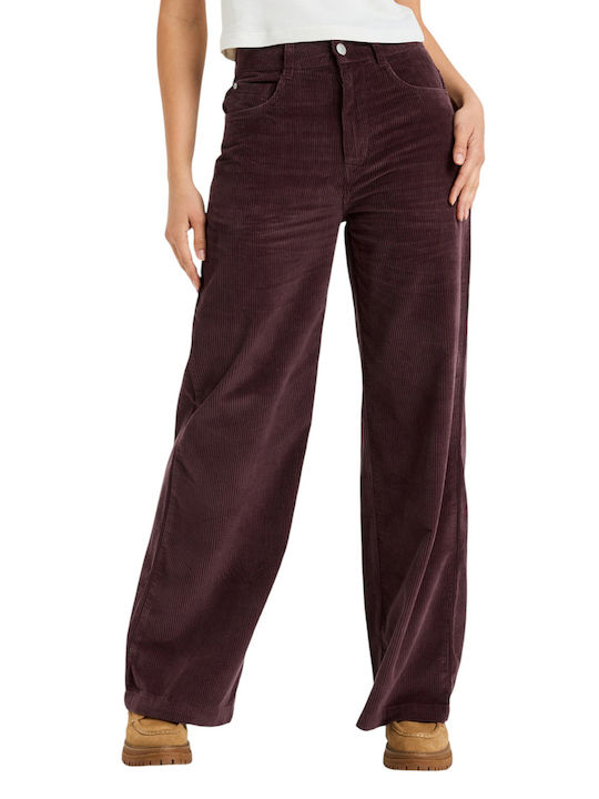 Roxy Surf On Cloud Women's Fabric Trousers Burg...