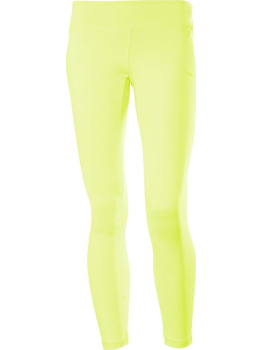 Damen Stoff Capri Hose Gelb