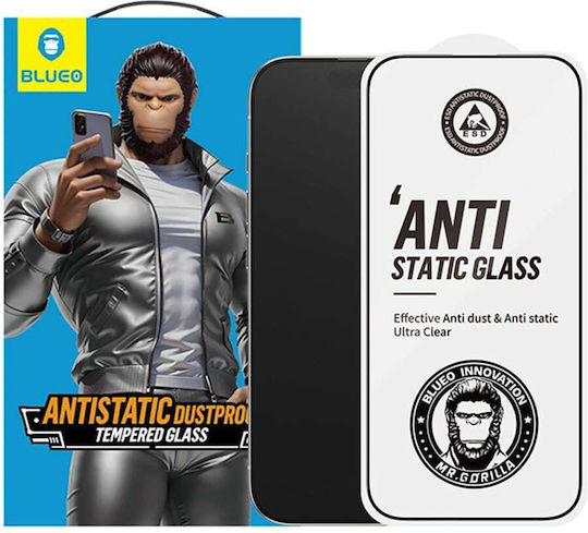 Blueo Privacy Screen Protector Μαύρο (iPhone 16)