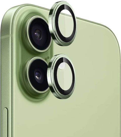 Blueo Lens Glass Camera Protection Tempered Glass Green for the iPhone 17