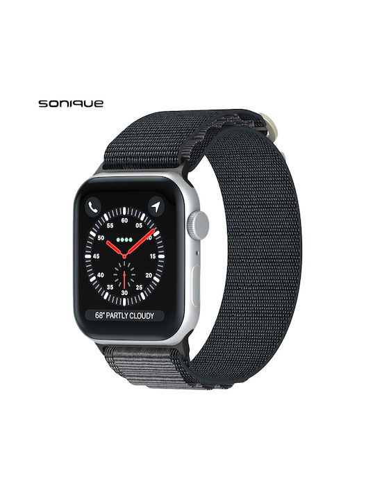 Sonique Λουράκι Υφασμάτινο Γκρι (Apple Watch (4...
