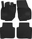 Frogum Set of Front and Rear Mats 4pcs Tray Type for Skoda Kodiaq Black