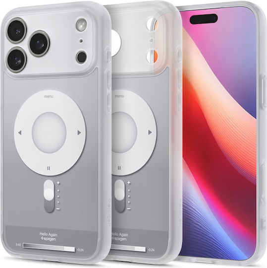Spigen Ultra Hybrid Mag Umschlag Rückseite Silikon / Kunststoff Classic Silver (iPhone 17 Pro Max)