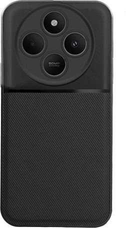 Senso Noble Back Cover Σιλικόνης / Πλαστικό Μαύρο (Redmi 15C 5G)