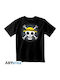 One Piece T-shirt Classic Skull Unisex Black L