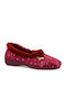 Closed Women's Slippers Burgundy