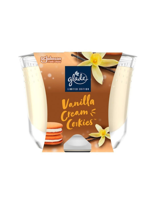 Glade Aromatisches Kerze mit Vanille Parfüm 204g