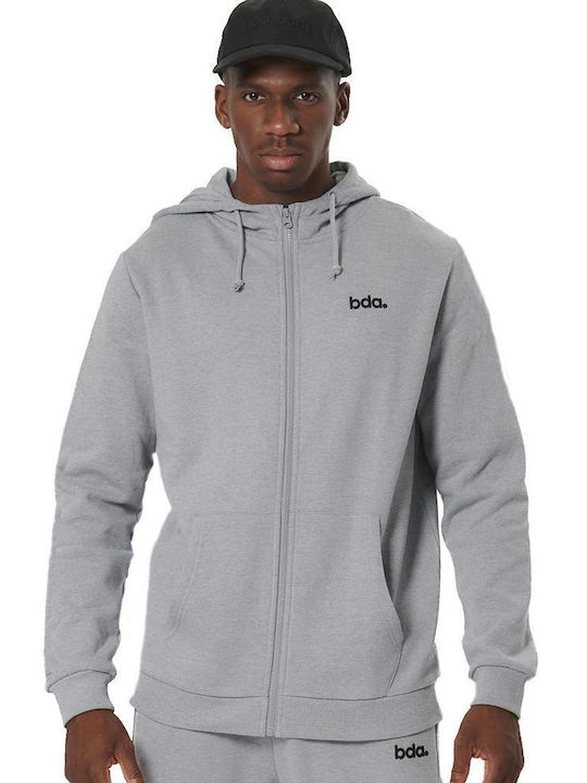 Body Action Hoodie Silver Gray