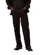 Men's Jeans Pants with Loose Baggy Fit Merlot Brown
