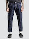 Ανδρικό Παντελόνι Τζιν με Regular Εφαρμογή Dark Denim